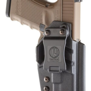 1791 Tactical Kydex, Inside Waistband Holster, Right Hand, Black Kydex, Fits Glock 26 27 33