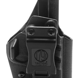 1791 Tactical Kydex, Inside Waistband Holster, Right Hand, Black Kydex, Fits S&W Shield