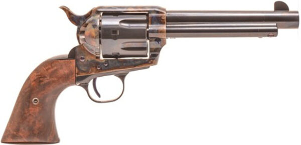 Standard Mfg Single Action Revolver 45 Colt 5.5" Barrel, Blue/Case Hardened, Walnut 2 Pc Grip