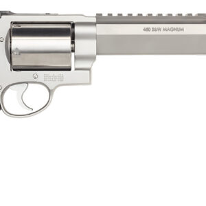 Smith & Wesson 460 Performance Center XVR 460 Smith & Wesson Magnum, 7.5" Barrel, Stainless Steel, Black Grip, 5rd