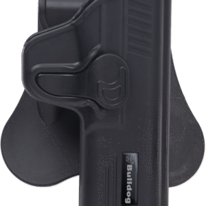 Bulldog Cases Rapid Release Polymer Holster, Fits Smith & Wesson M&P Shield, Right Hand, Polymer
