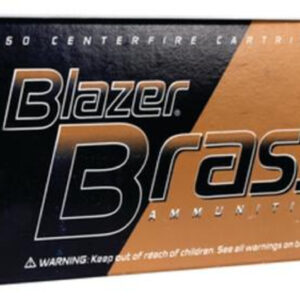 CCI Blazer Brass Ammo .357 Magnum 158gr, Full Metal Jacket 50rd Box