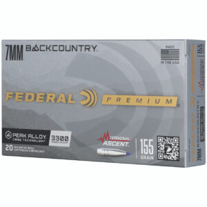 Federal Premium 7mm Backcountry 155gr Terminal Ascent – 20rd Box