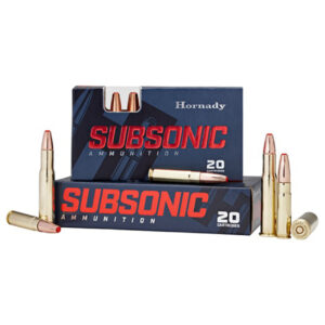 Hornady Subsonic 30-30 Win 175gr, Sub-X, 20rd Box