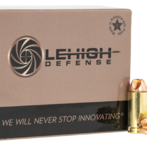 Lehigh Xtreme Defense 40 S&W, 115gr, XD FMT, 20rd Box