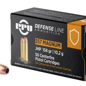 Prvi Partizan Handgun Defense, 357 Magnum 158gr, Jacketed Hollow Point, 50rd Box