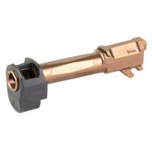 Radian RAMJET Barrel 9mm, 3.1 Barrel Bronze, Black Afterburner Compensator For Sig P365