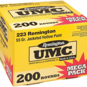 Remington UMC .223 Remington 55gr Metal Case 200rd MeGa Pack