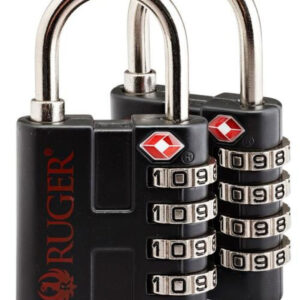 Snap Safe TSA Padlocks Black