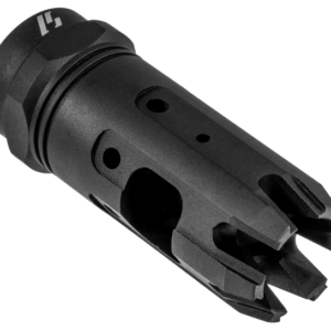 Strike Mini King Comp Black Steel with 1/2"-28 tpi Threads & 2.30" OAL for 9mm AR-Platform